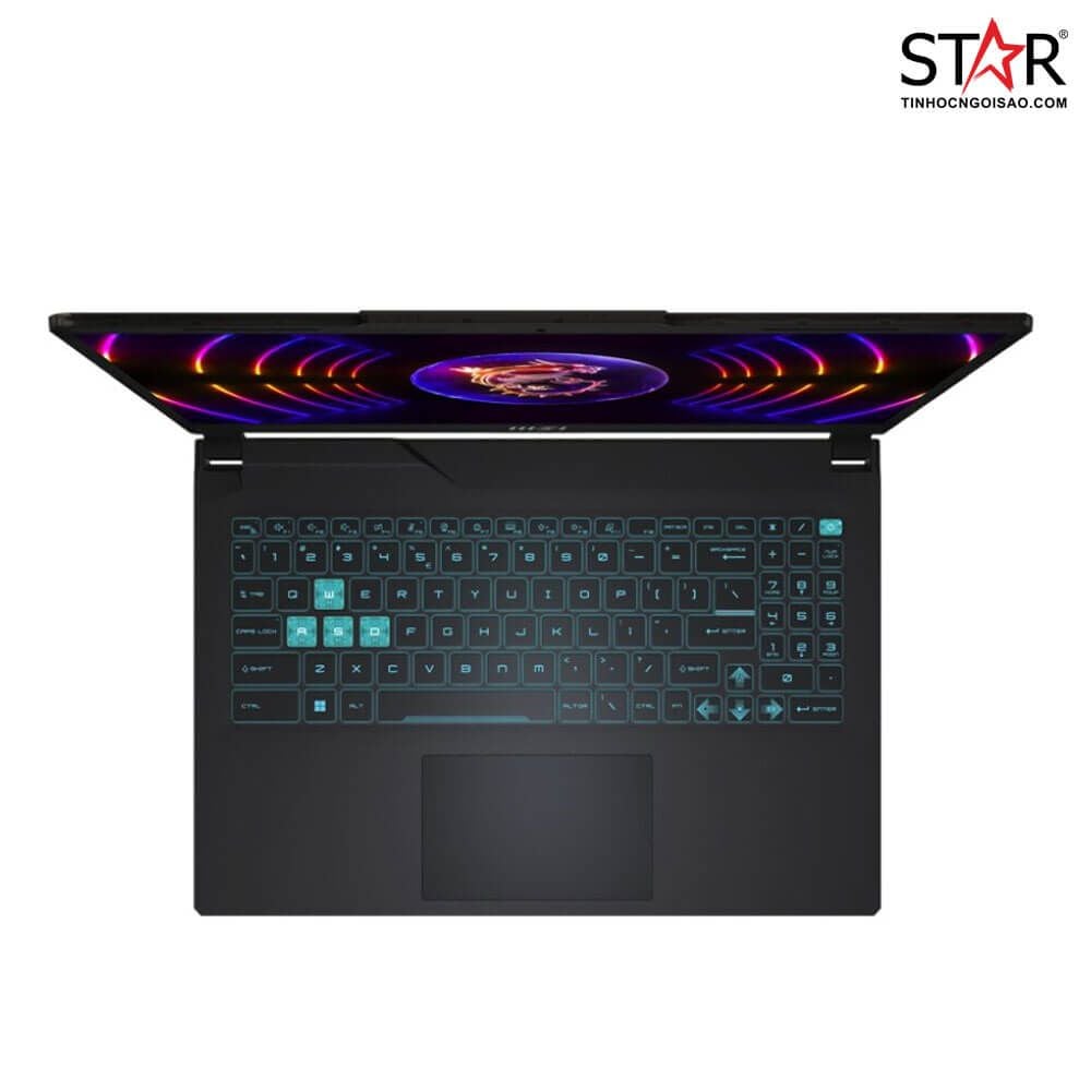 Laptop Gaming MSI Cyborg 15 A12VF 267VN | i7-12650H | 8GB | 512GB SSD | RTX 4060 8GB | 15.6 inch FHD | Win11 | Balô (Đen)