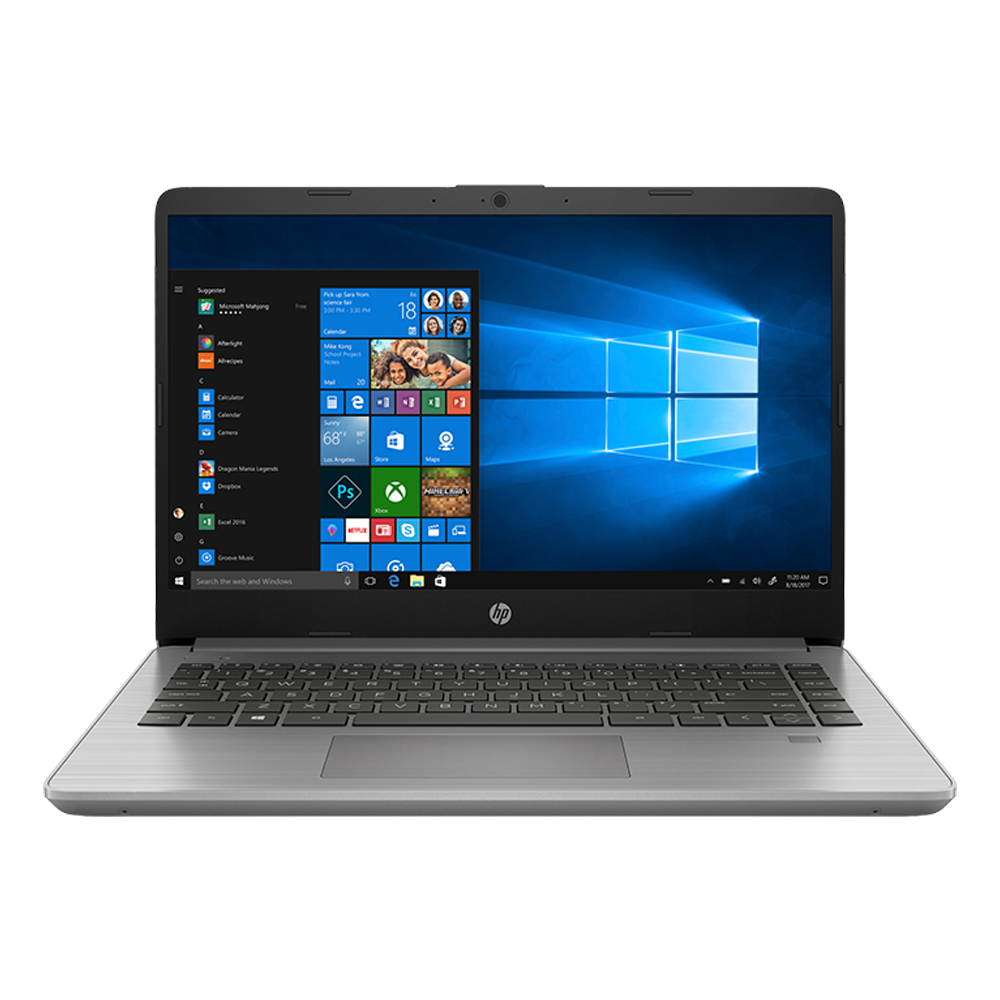 Laptop HP 340s G7 36A37PA: I7- 1065G7 | RAM 8GB | SSD 512GB | FP | 14.0 inch FHD IPS | Win10 | Xám