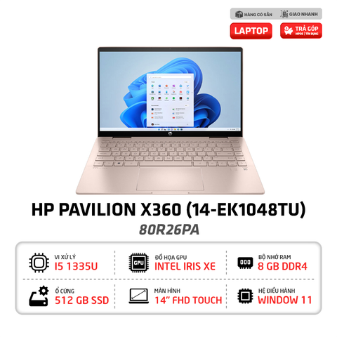 Laptop HP Pavilion X360 14-ek1048TU 80R26PA