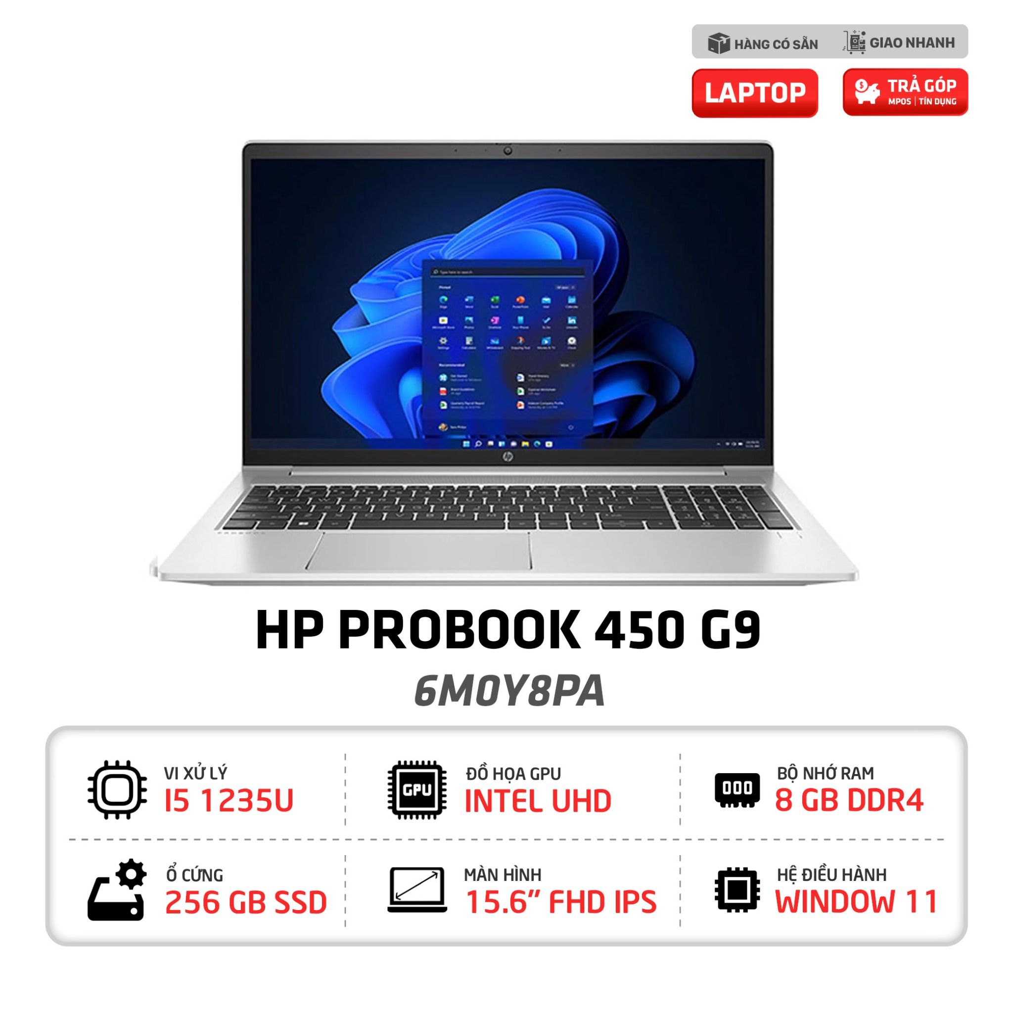 Laptop HP Probook 450 G9 - 6M0Y8PA