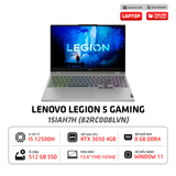  Laptop Gaming Lenovo Legion 5 15IAH7H 82RC008LVN i5-12500H | 8GB | 512GB | RTX 3050 4GB | 15.6 inch FHD IPS | Win 11 (Xám) 