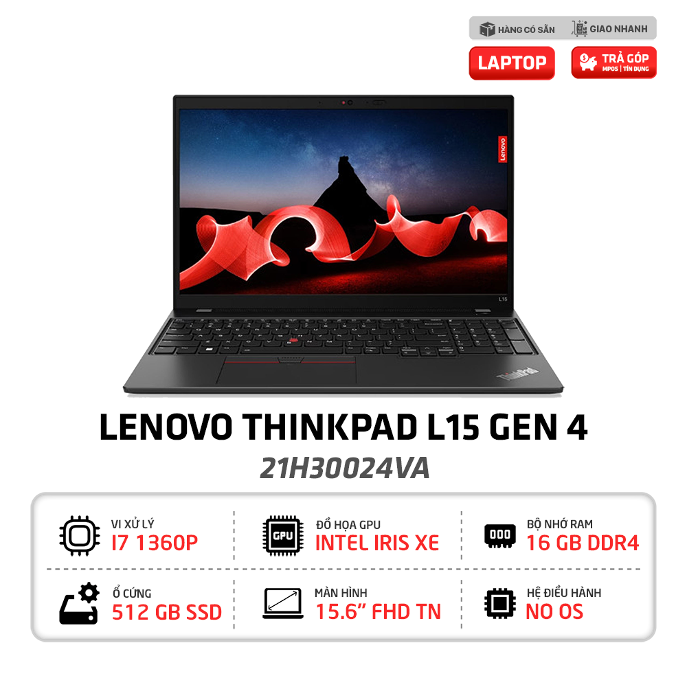 Laptop Lenovo Thinkpad L15 Gen 4 21H30024VA