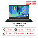  Laptop MSI Modern 14 C11M 011VN 