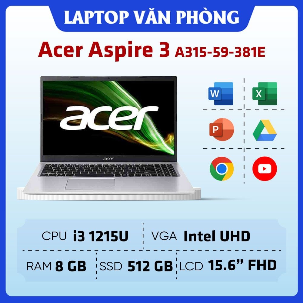 Laptop Acer Aspire 3 A315 59 381E