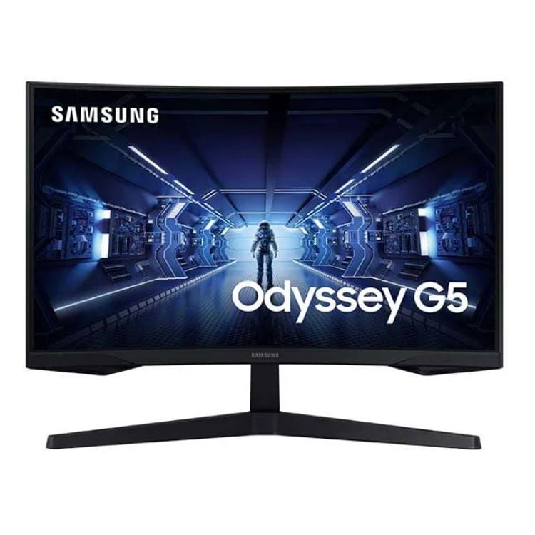 Màn Hình Samsung Odyssey G5 Cong WQHD G55T LC27G55TQWEXXV | 27 inch, 2K, VA, 144Hz, 1ms, Cong 1000R