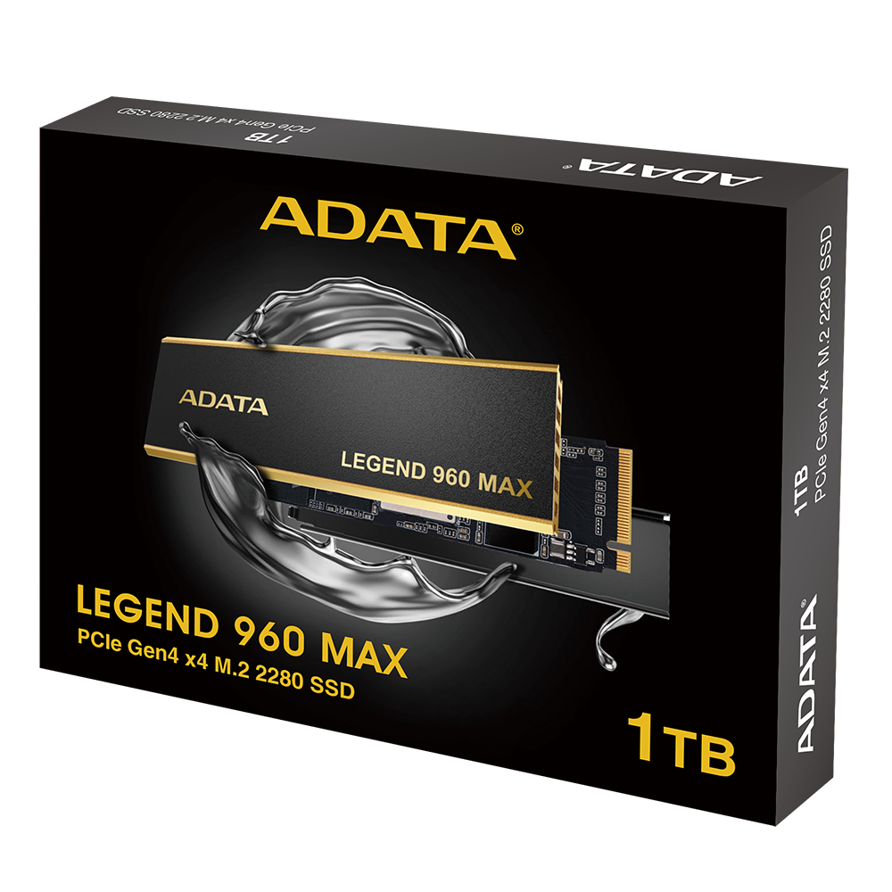 Ổ cứng SSD Adata Legend 960 MAX PCIe Gen4 x4 M.2 2280 1TB (ALEG-960M-1TCS )