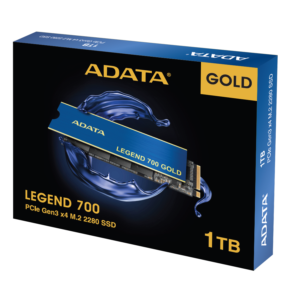 Ổ cứng SSD Adata Legend 700 Gold PCIe Gen3 x4 M.2 2280 1 TB (SLEG-700G-1TCS-S48)