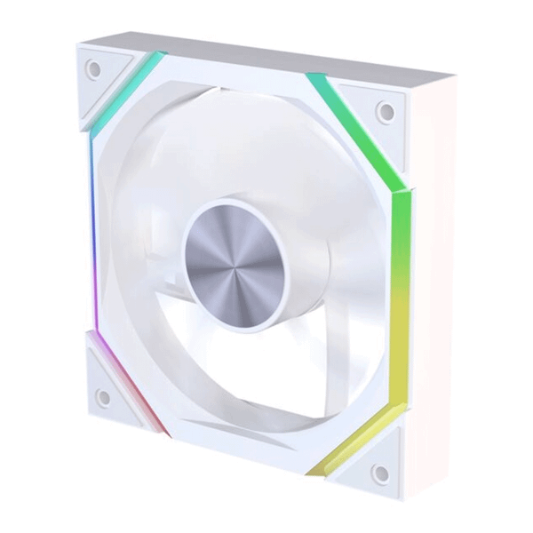  Quạt tản nhiệt PC Leopard Galaxy | Fan lẻ 120mm, ARGB, Gió ngược, Trắng 