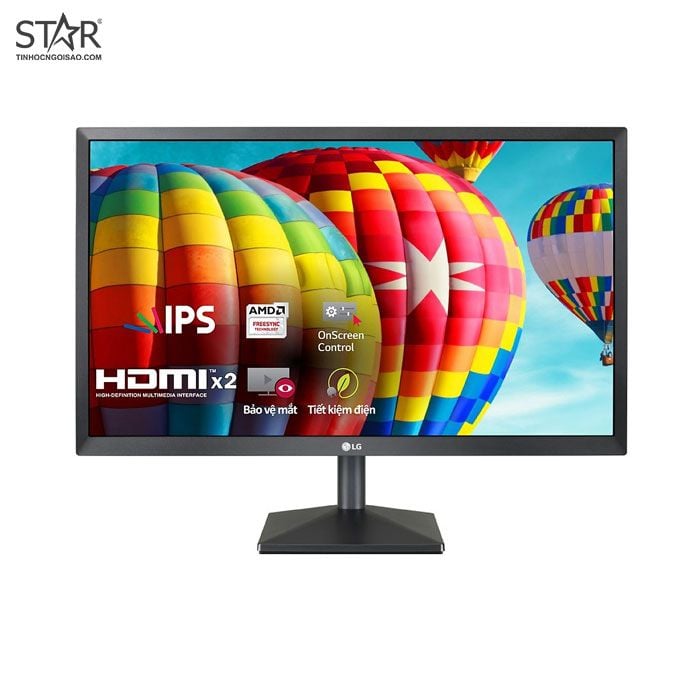 Màn hình LCD 22 inch LG 22MN430M-B FHD IPS 75Hz FreeSync Chính Hãng