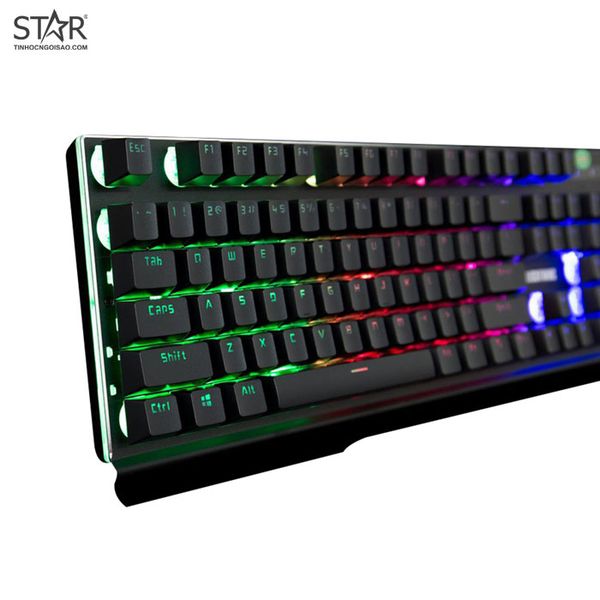  Bàn Phím Giả Cơ Lightning PR-8900Z Gaming Led Rainbow (Đen) 
