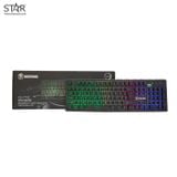  Bàn Phím Giả Cơ Lightning AD7700 Gaming Led Rainbow (Đen) 