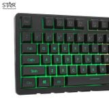  Bàn Phím Giả Cơ Lightning AD7700 Gaming Led Rainbow (Đen) 