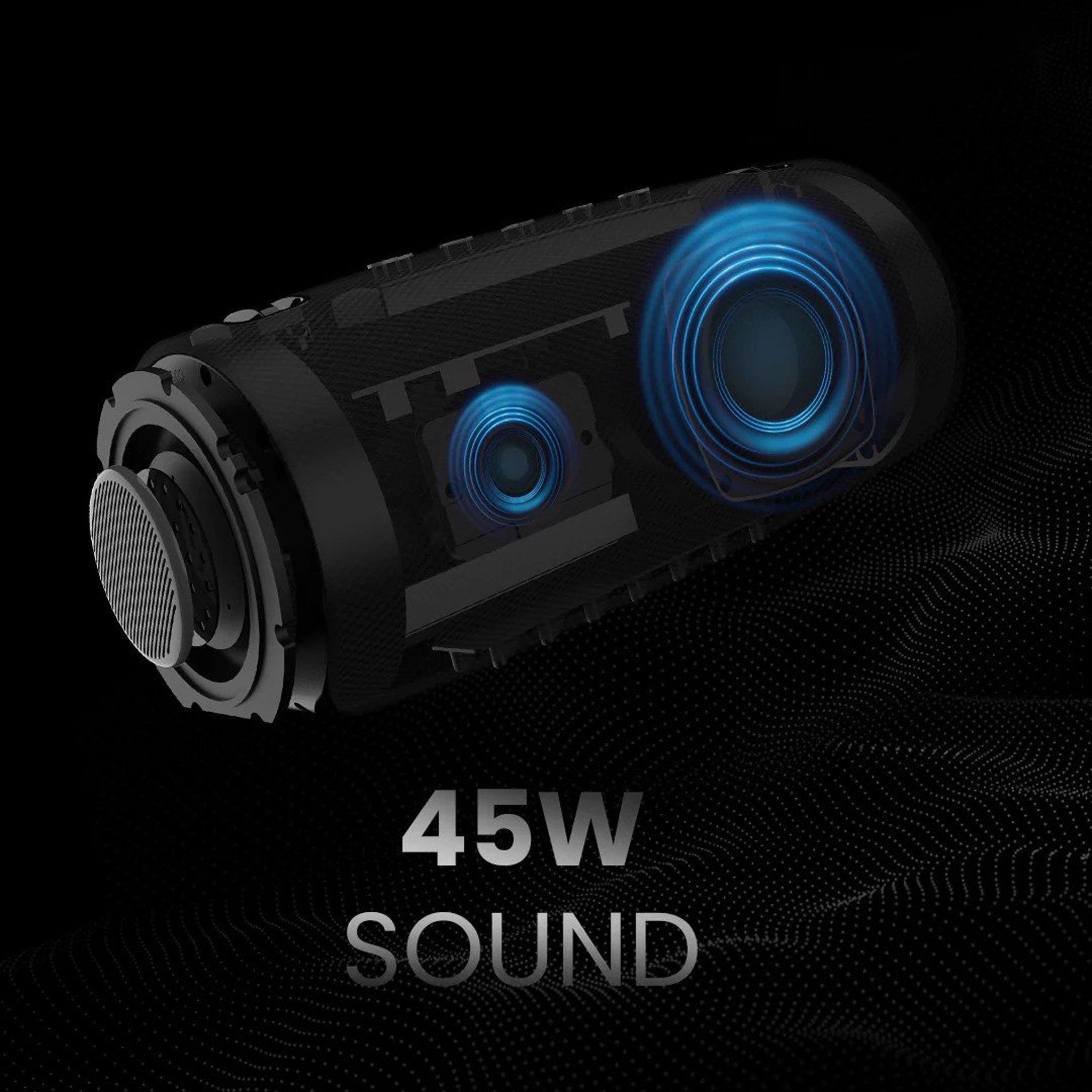 Loa Bluetooth HiFuture Gravity 45w - Blue