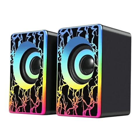 Loa máy tính USB 2.0 R8 SP-02 - Black