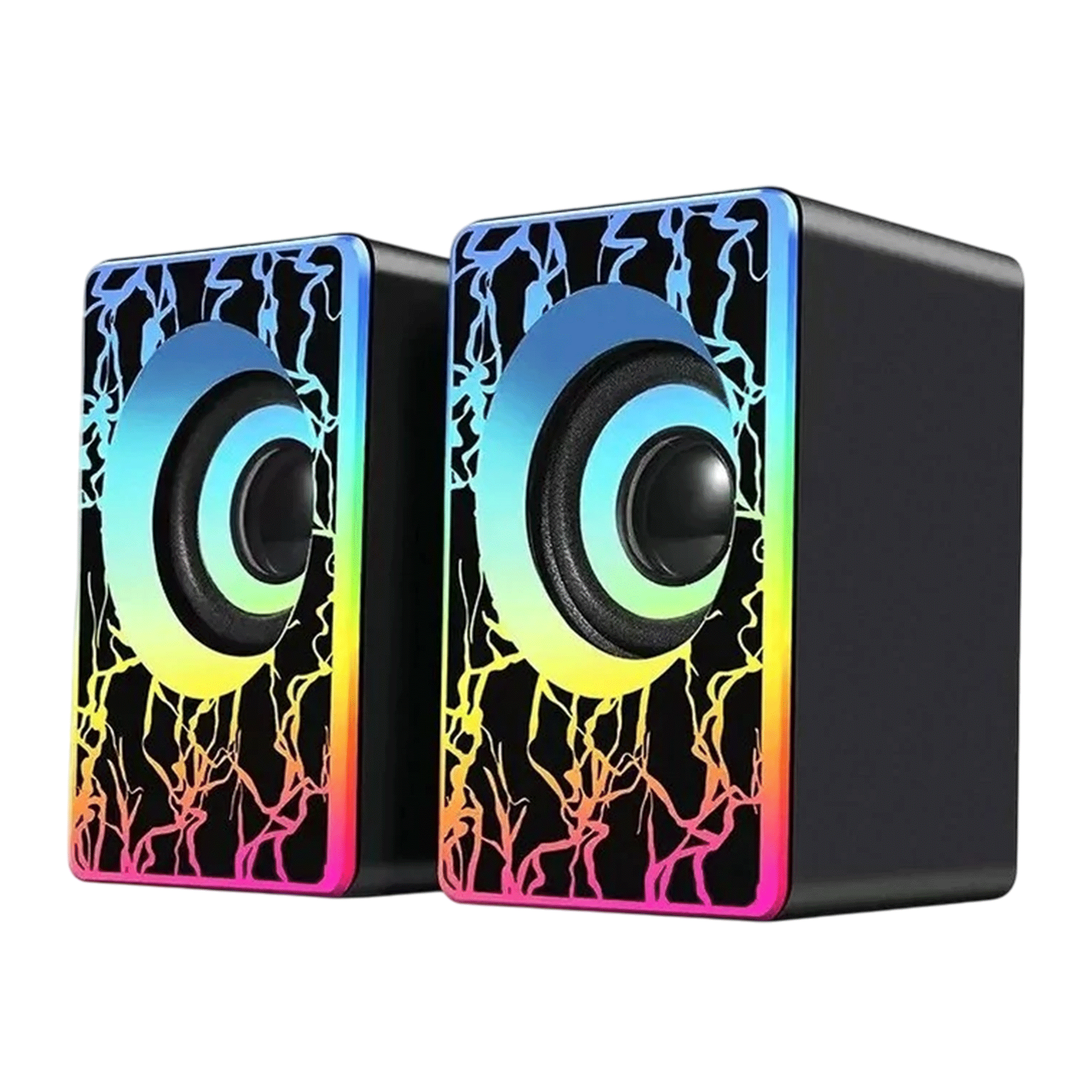 Loa máy tính USB 2.0 R8 SP-02 - Black