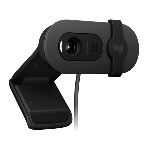  Webcam Logitech Brio 100 Đen Full HD (960-001587) 