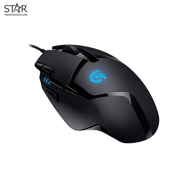  Chuột gaming Logitech G402 Hyperion Fury | Có dây, 4000 DPI, 108g, Đen 