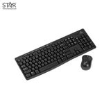  Combo Phím Chuột Logitech MK200 Chính Hãng (Đen) 