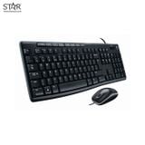  Combo Phím Chuột Logitech MK200 Chính Hãng (Đen) 