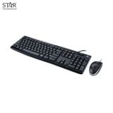  Combo Phím Chuột Logitech MK200 Chính Hãng (Đen) 