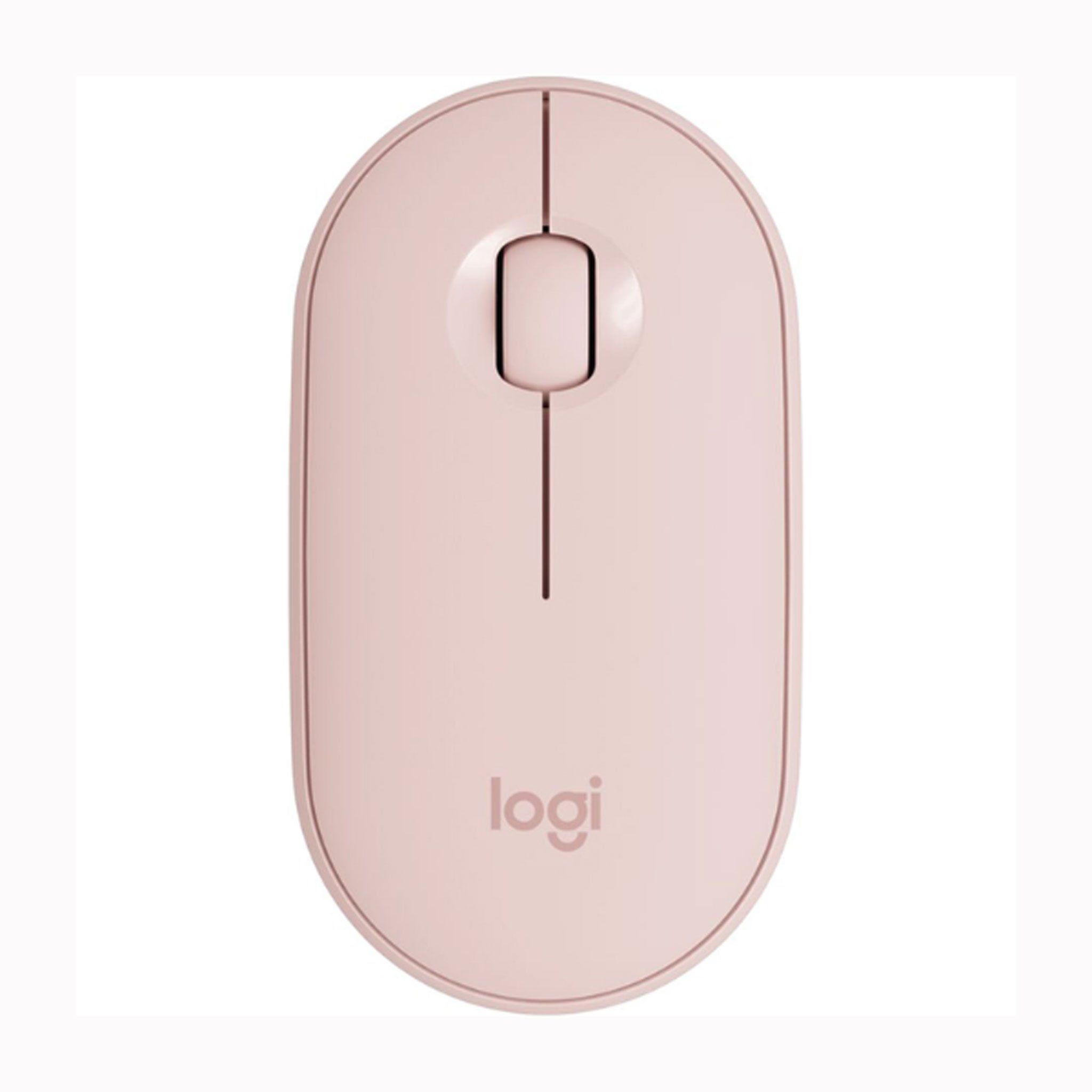 Chuột không dây Logitech Pebble M350s Wireless/Bluetooth - Hồng