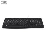  Bàn phím Logitech K120 | Đen, 104 phím, Có dây 