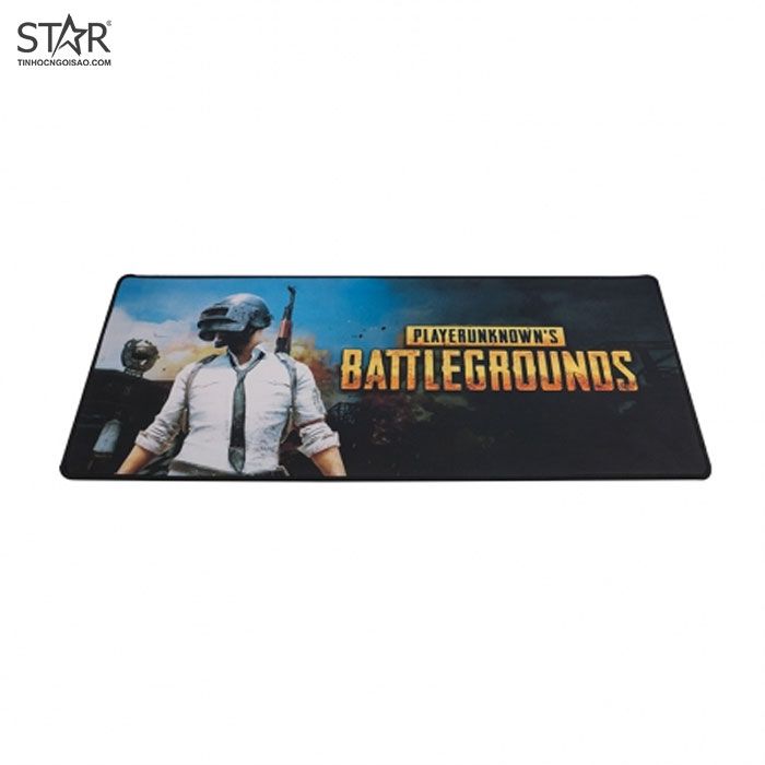 Lót chuột Gaming PUBG (300*700*3mm/ Size lớn/ Trơn/ Có viền)