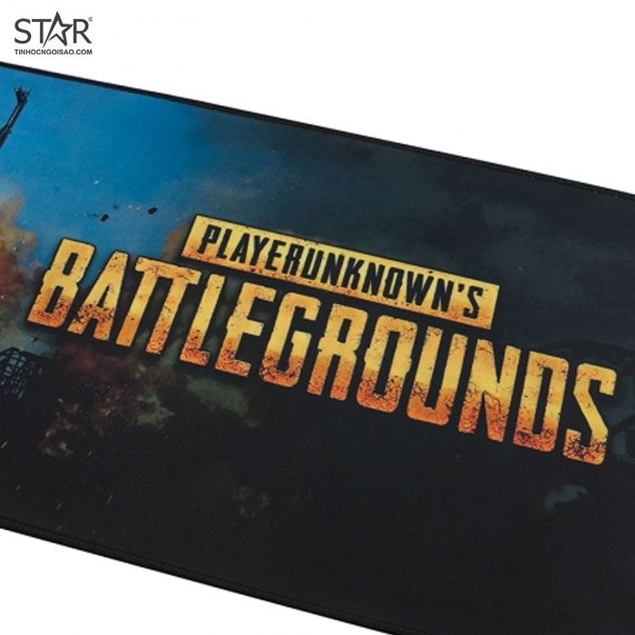 Lót chuột Gaming PUBG (300*700*3mm/ Size lớn/ Trơn/ Có viền)