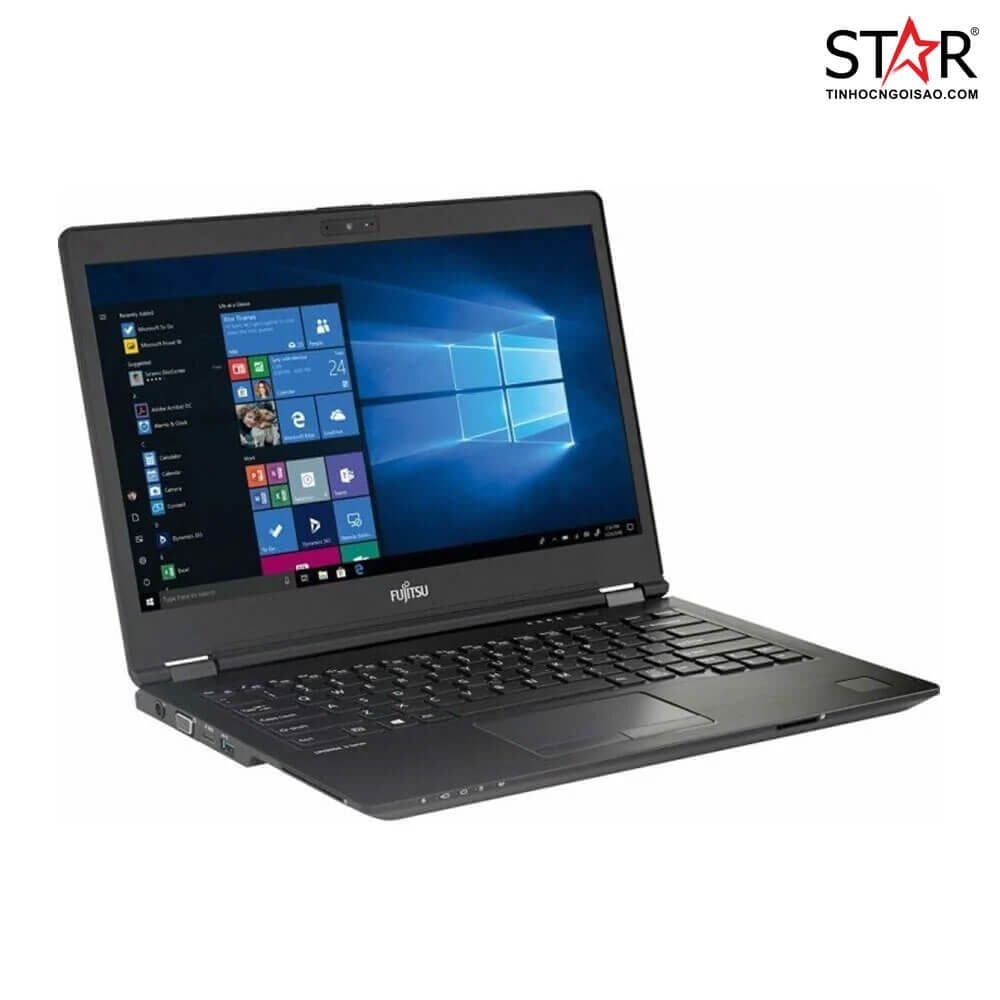 Laptop Fujitsu Lifebook E5410 Chip Intel Core i3-10110U | Ram 16GB DDR4 | 512GB SSD M2 NVMe | 14 inch HD (Black)