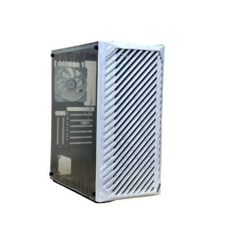 Thùng máy Magic Luxury 4F - Trắng | Full Tower, kèm sẵn 4 fan