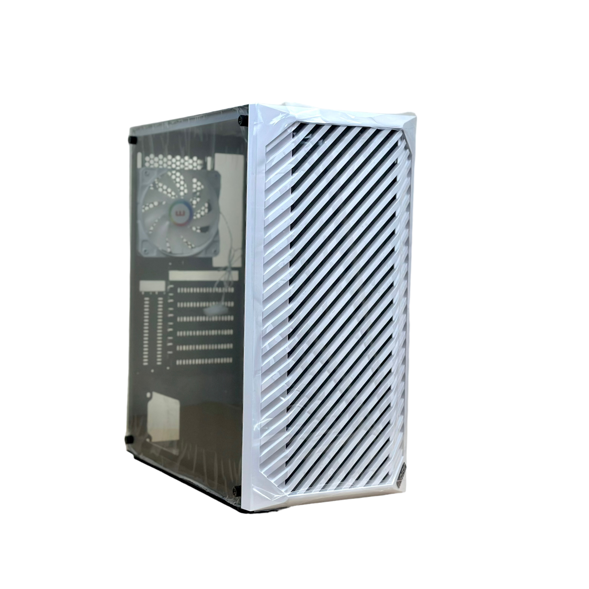 Thùng máy Magic Luxury 4F - Trắng | Full Tower, kèm sẵn 4 fan