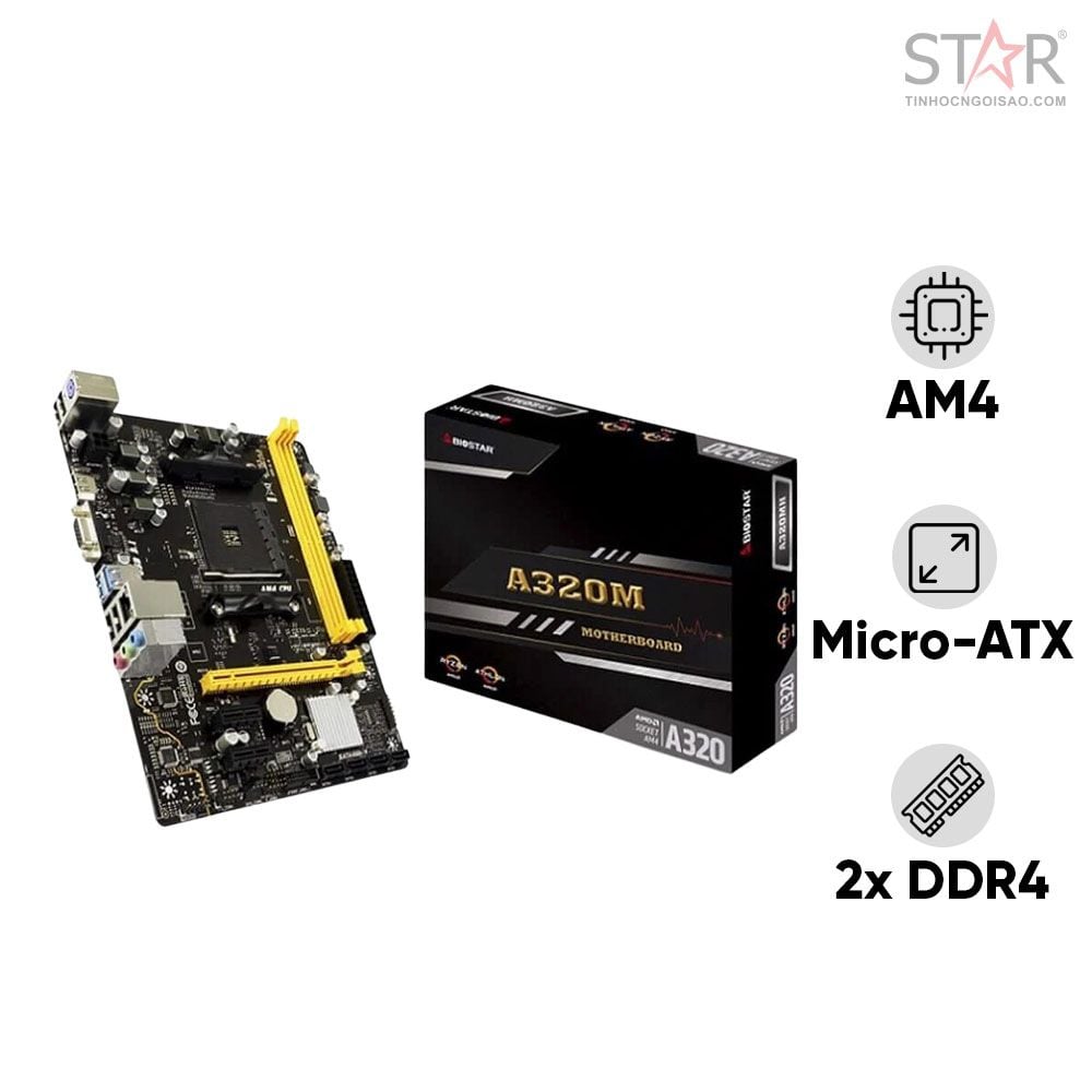 Mainboard Biostar A320MH