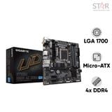  Mainboard Gigabyte B760M DS3H AX Wifi DDR4 | LGA 1700, mATX, 4 khe RAM 