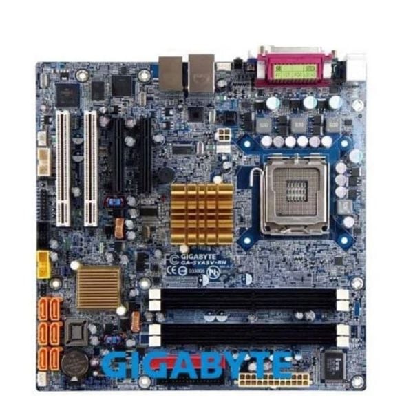  Mainboard Gigabyte GA-5YASV-RH DDR2 Cũ | LGA 775, mATX, 4 khe RAM 