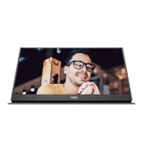 Màn hình di động AOC 16T20 | 15.6 inch, Full HD, IPS, 60Hz, 5ms, 16.7 triệu màu, USB-C, kèm Foldable Smart Cover 