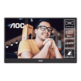  Màn hình di động AOC 16T20 | 15.6 inch, Full HD, IPS, 60Hz, 5ms, 16.7 triệu màu, USB-C, kèm Foldable Smart Cover 