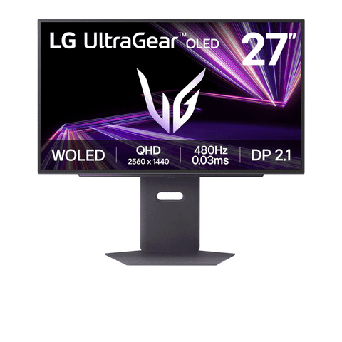 Màn hình Gaming LG UltraGear OLED 27GX790A-B.ATV | 26.5 inch, 2K, OLED, 480Hz, 0.03ms, Chân CTH