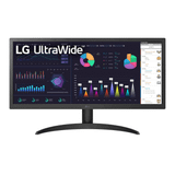  Màn hình Ultrawide LG 26WQ500-B | 26 inch, Full HD, IPS, 75Hz, 5ms, USB C, HDR10 