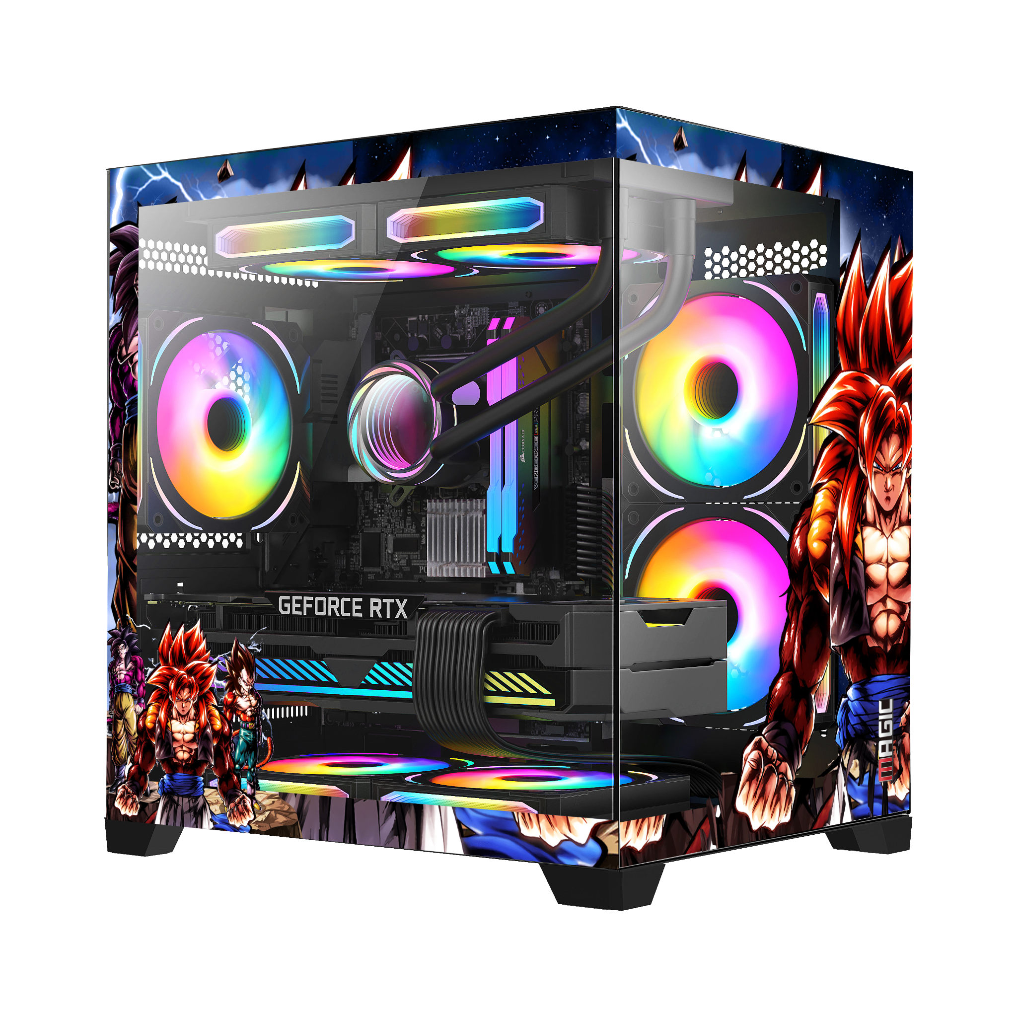Thùng máy Magic AquaM ULTra Songoku (Small M-ATX)