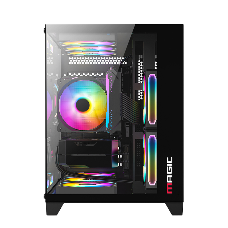 Thùng máy Case MAGIC Aqua-M Ultra Plus Black | Full M-ATX