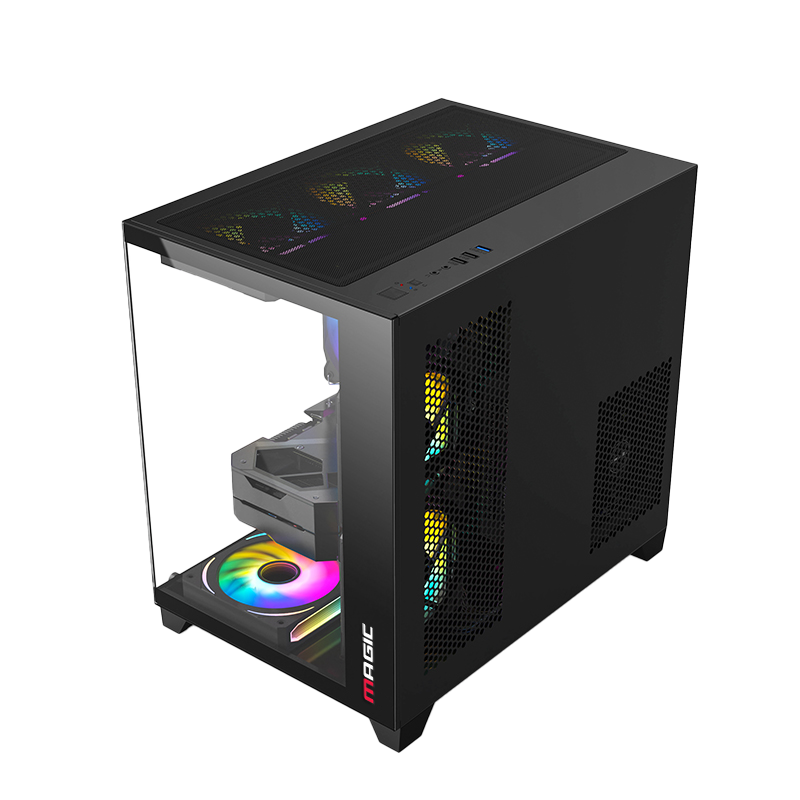 Thùng máy Case MAGIC Aqua-M Ultra Plus Black | Full M-ATX
