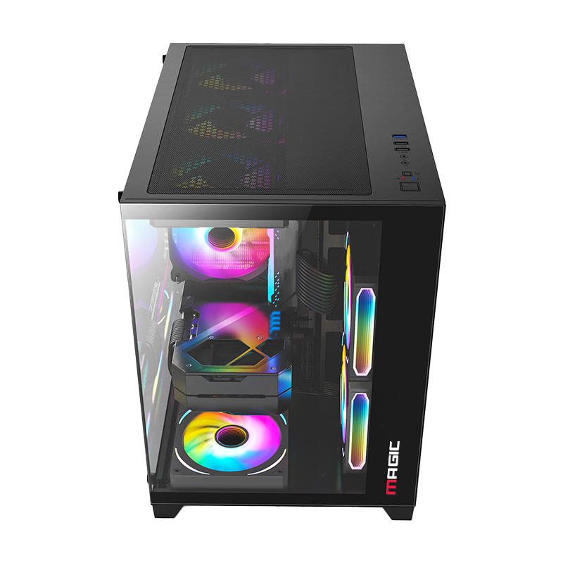 Thùng máy Case MAGIC Aqua-M Ultra Plus Black | Full M-ATX