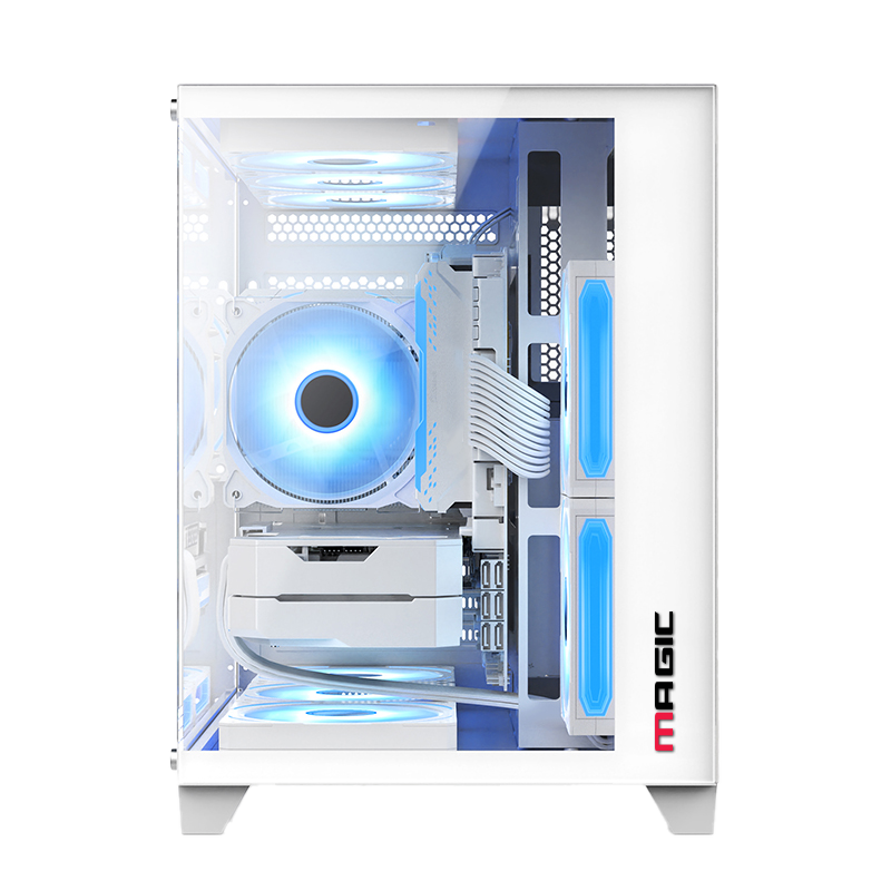 Thùng máy Case MAGIC Aqua-M Ultra Plus White | Full M-ATX