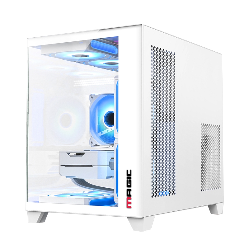 Thùng máy Case MAGIC Aqua-M Ultra Plus White | Full M-ATX