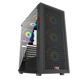  Thùng máy Magic Luxury I - Black | Full tower, E-ATX, kèm sẵn 4 fan 