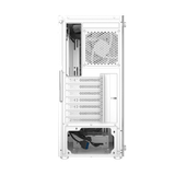  Thùng máy Magic Luxury 4F - Trắng | Kèm sẵn 4 fan 