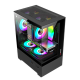  Thùng máy Magic MIX - Đen | Micro ATX, không kèm fan 