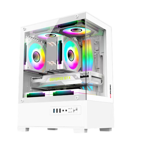 Thùng máy Magic MIX - Trắng | Micro ATX, không kèm fan