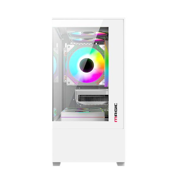  Thùng máy Magic MIX - Trắng | Micro ATX, không kèm fan 