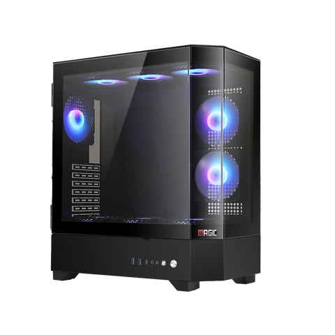 Thùng máy Magic Vila Ultra - Đen | E-ATX, không Fan